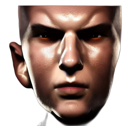 face, mask, robot, creature transparent PNG cut-out
