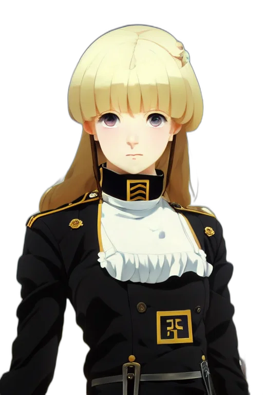 staff, crown, face, jacket transparent PNG cut-out