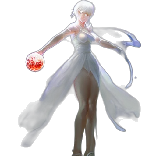 dress, staff, weapon, concept art transparent PNG cut-out