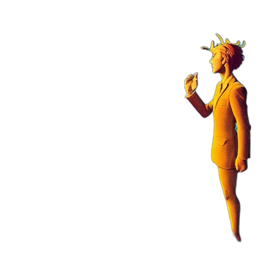 staff, crown, robot, dress transparent PNG cut-out