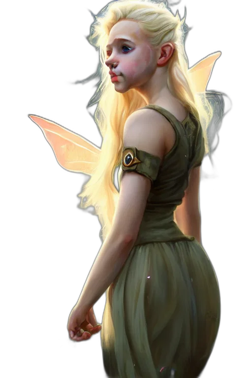 dragon, staff, face, dress transparent PNG cut-out