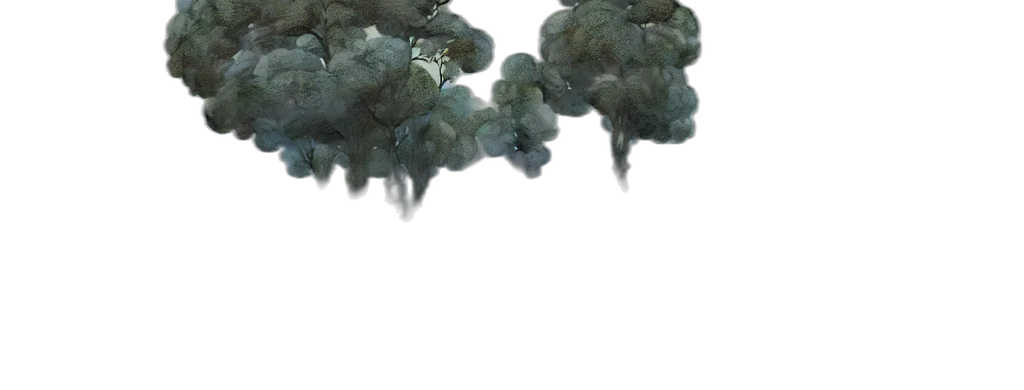 tree, crown, dragon, hair transparent PNG cut-out