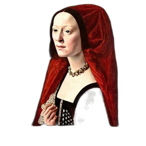 dress, jewelry, crown, face transparent PNG cut-out