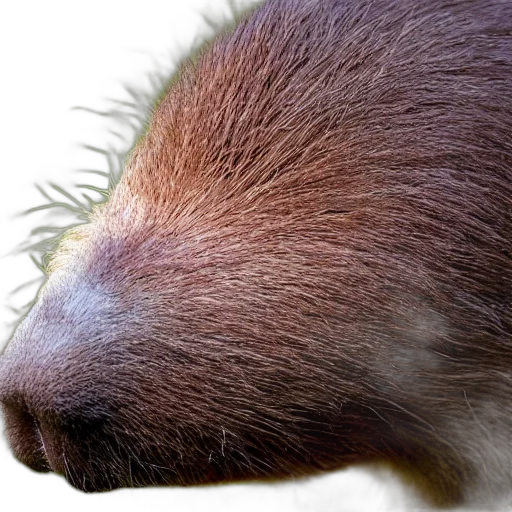 hair, animal, staff, creature transparent PNG cut-out