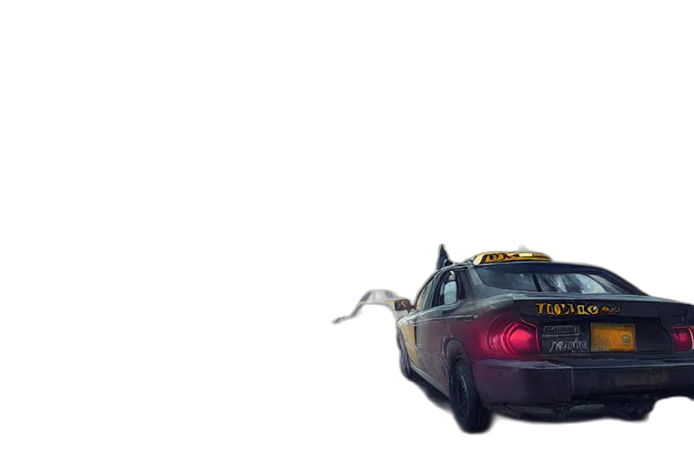 car, weapon, animal, staff transparent PNG cut-out