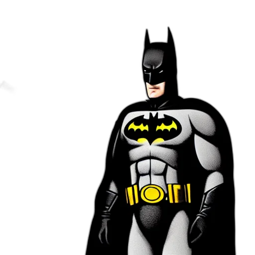 comic book art, concept art, cartoon, 3d render transparent PNG cut-out