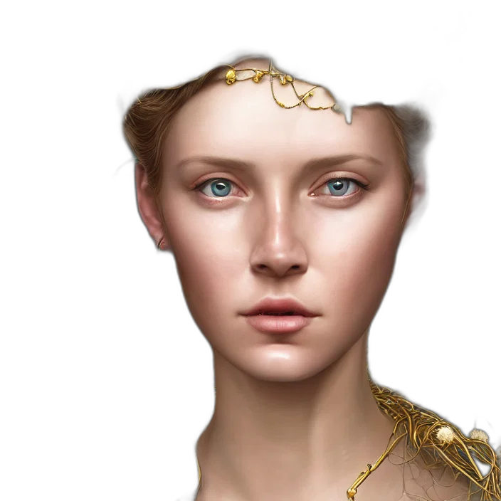 crown, jewelry, face, dragon transparent PNG cut-out