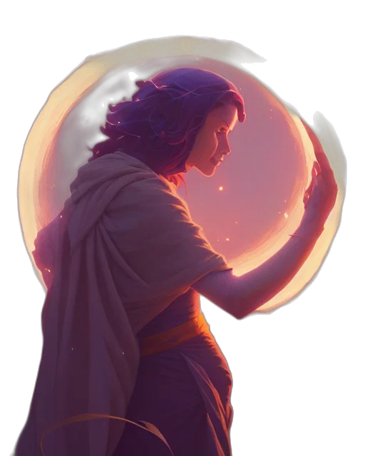staff, concept art, fantasy art, comic book art transparent PNG cut-out