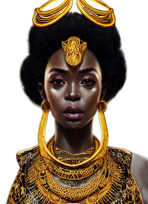 crown, jewelry, face, fantasy art transparent PNG cut-out