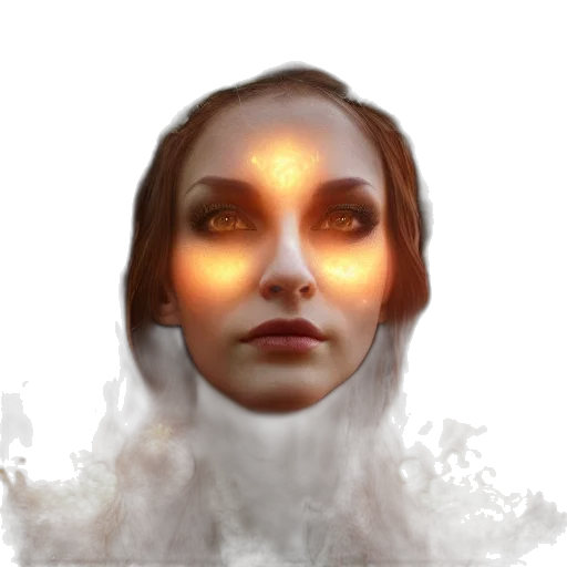 face, mask, staff, robot transparent PNG cut-out