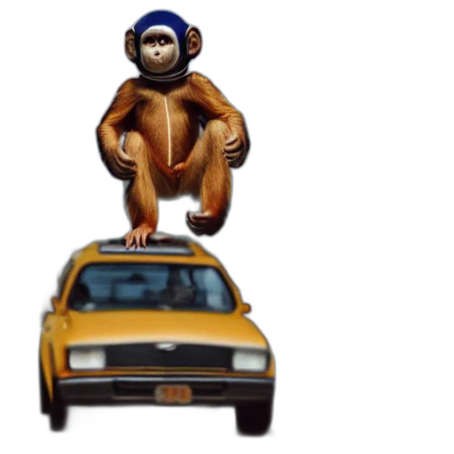 car, animal, concept art, 3d render transparent PNG cut-out