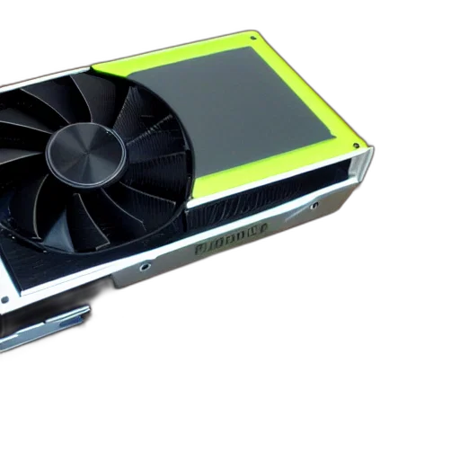 3d render, nvidia, graphic, card transparent PNG cut-out