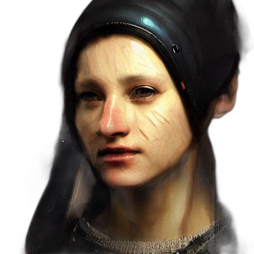 face, mask, hat, robot transparent PNG cut-out