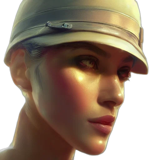 face, hat, jewelry, crown transparent PNG cut-out