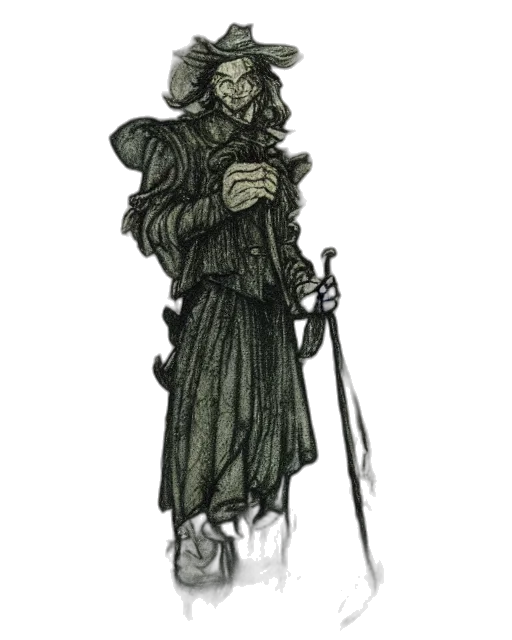 staff, sword, mask, jacket transparent PNG cut-out