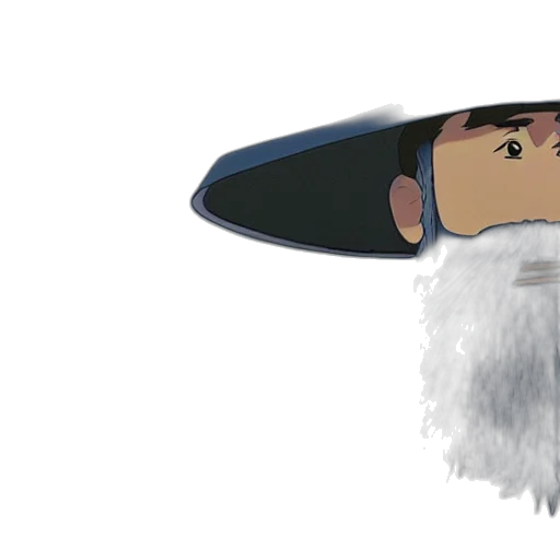 hat, sword, hair, staff transparent PNG cut-out