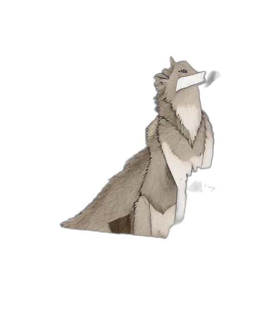 dragon, animal, staff, creature transparent PNG cut-out