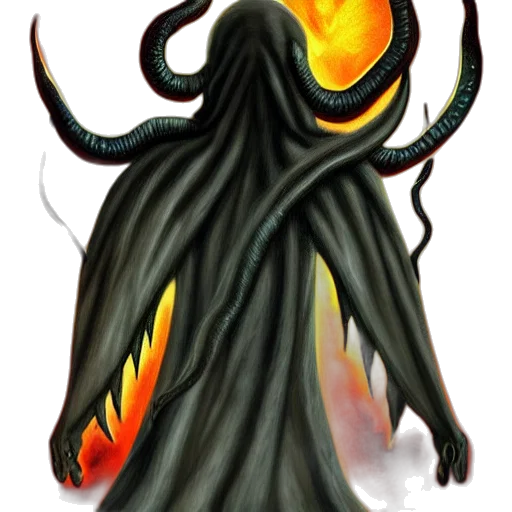 staff, mask, creature, dragon transparent PNG cut-out