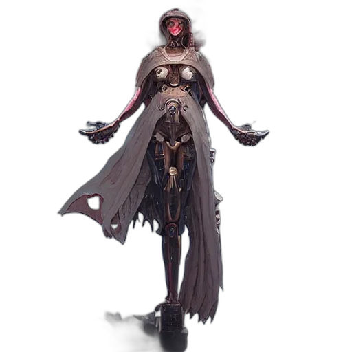staff, concept art, fantasy art, 3d render transparent PNG cut-out