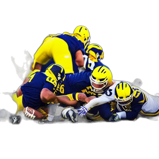 university, michigan, football, game transparent PNG cut-out