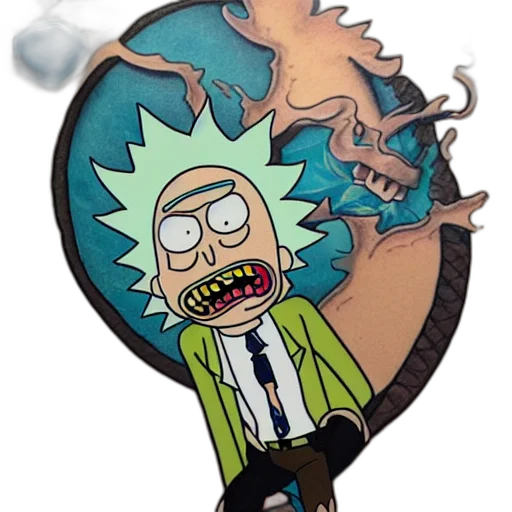 staff, mask, creature, jacket transparent PNG cut-out