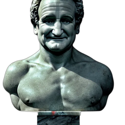 face, mask, robot, 3d render transparent PNG cut-out