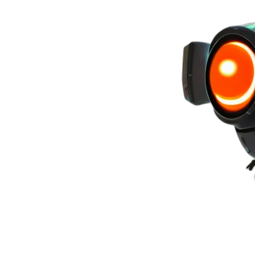 robot, staff, weapon, mask transparent PNG cut-out