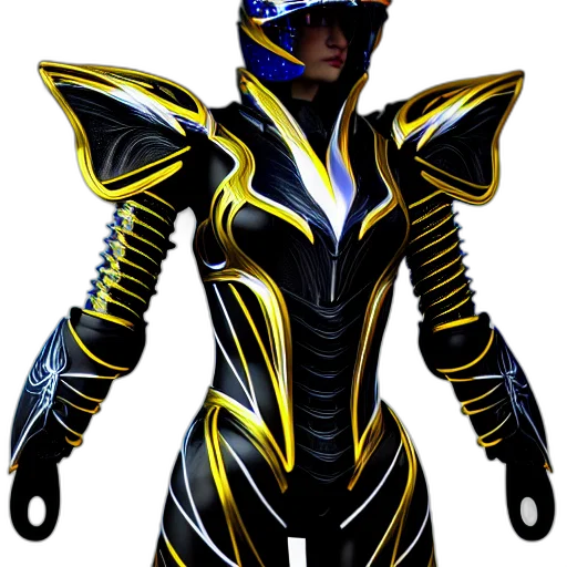 robot, staff, concept art, 3d render transparent PNG cut-out