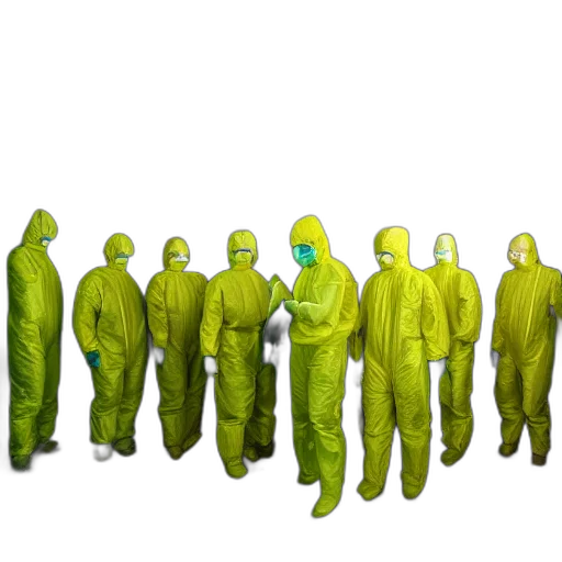 jacket, staff, 3d render, concept art transparent PNG cut-out