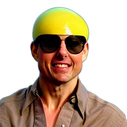 hat, staff, mask, face transparent PNG cut-out