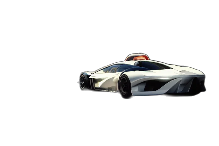 car, 3d render, concept art, photorealistic transparent PNG cut-out