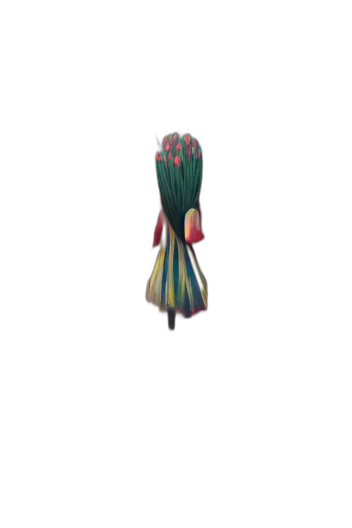 staff, flower, umbrella, jewelry transparent PNG cut-out