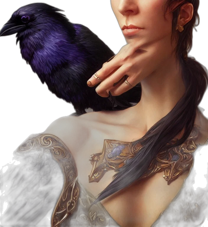 jewelry, dragon, fantasy art, photorealistic transparent PNG cut-out