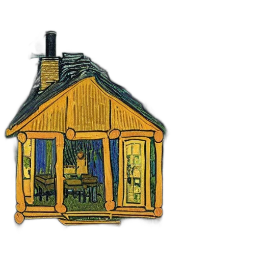 building, furniture, 3d render, concept art transparent PNG cut-out