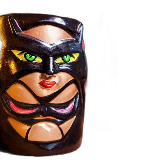mask, 3d render, closeup, photorealistic transparent PNG cut-out