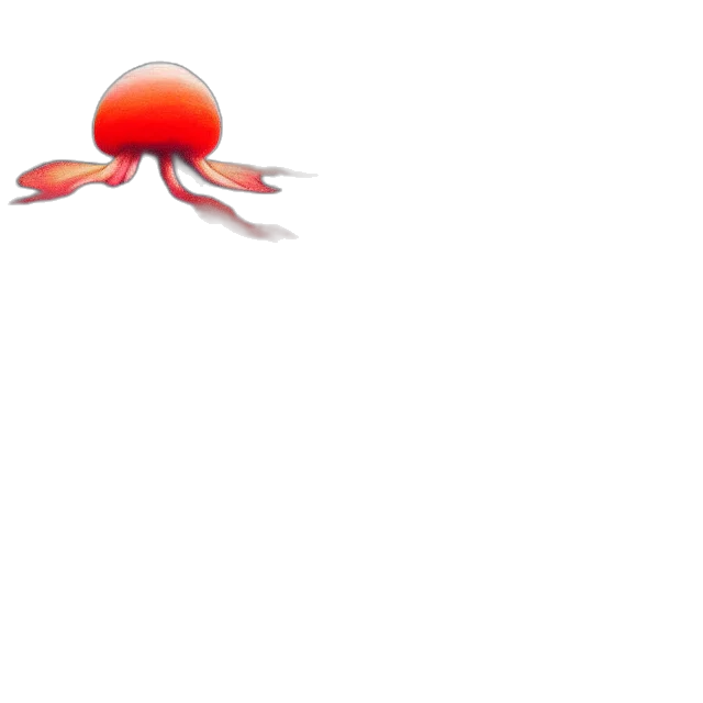 umbrella, creature, flower, hat transparent PNG cut-out