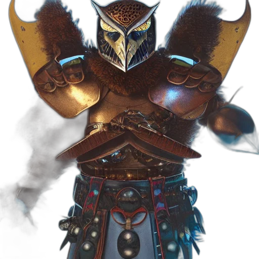 mask, staff, sword, robot transparent PNG cut-out