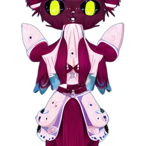 creature, staff, concept art, pixel art transparent PNG cut-out