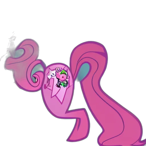 staff, dragon, hair, creature transparent PNG cut-out