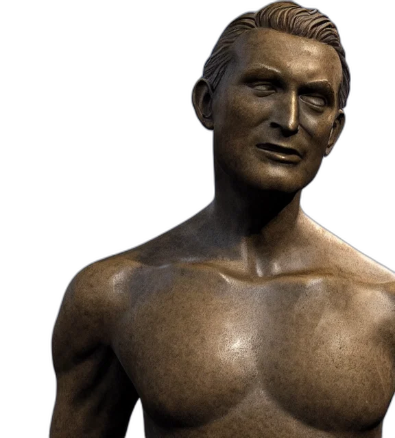 face, 3d render, photorealistic, photo transparent PNG cut-out