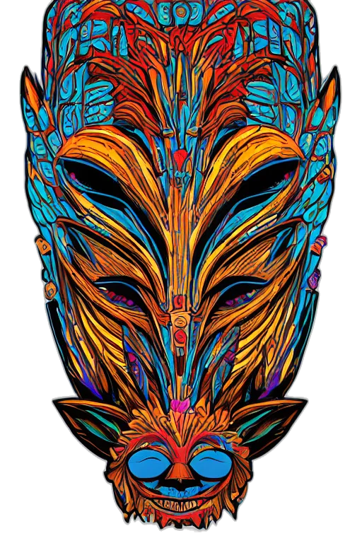 mask, crown, face, hat transparent PNG cut-out