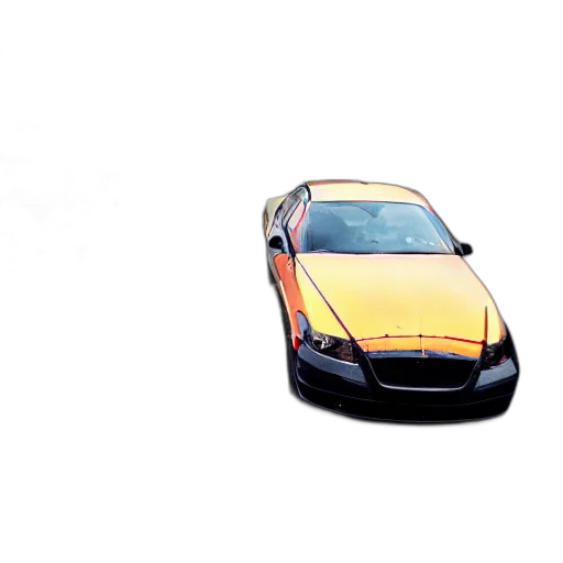 car, weapon, 3d render, photorealistic transparent PNG cut-out