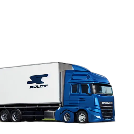 lorry, truck, designed, produced transparent PNG cut-out