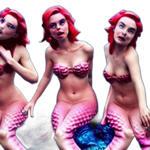 creature, concept art, photorealistic, vaporwave transparent PNG cut-out