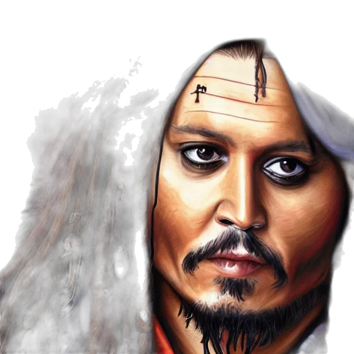 face, photorealistic, fantasy art, comic book art transparent PNG cut-out