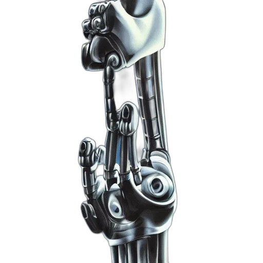 robot, weapon, staff, jewelry transparent PNG cut-out