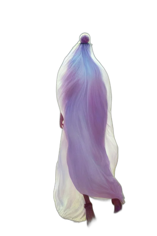 dress, hair, staff, bottle transparent PNG cut-out