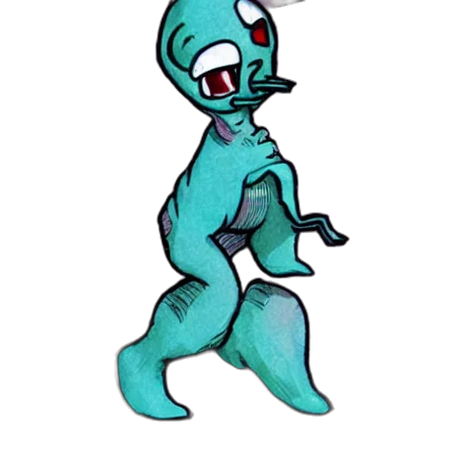 creature, staff, animal, robot transparent PNG cut-out