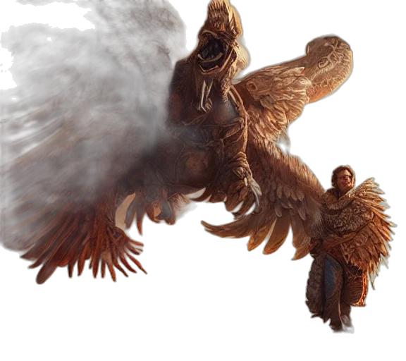 dragon, creature, animal, concept art transparent PNG cut-out