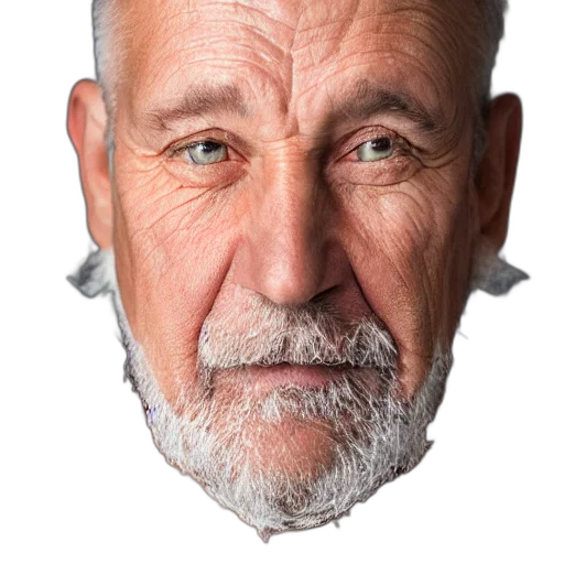 face, mask, jacket, hat transparent PNG cut-out
